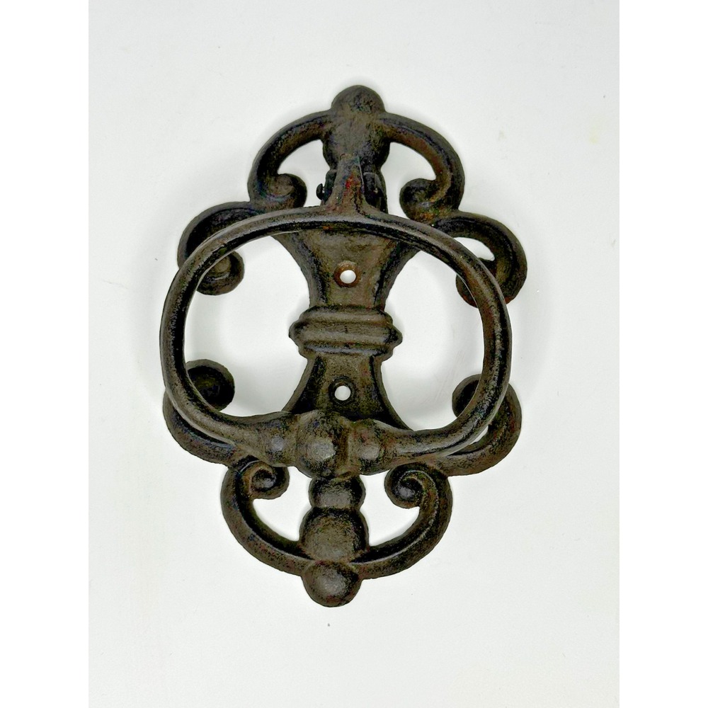 Cast Iron Antique Style Southern Living At Home Door Knocker Brown Finish
